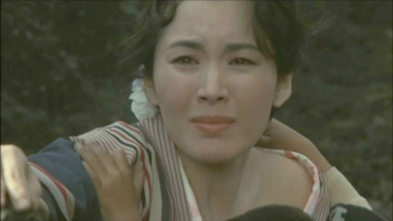 松坂慶子 （女優濡れ場） 映画「青春の門」での濃厚キスシーンからのセックス映像